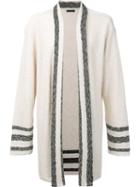 Osklen - Russtic Oversized Cardigan - Men - Cotton/acrylic/polyamide - M, White, Cotton/acrylic/polyamide