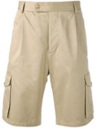 Moncler Gamme Bleu Classic Cargo Shorts, Men's, Size: 1, Nude/neutrals, Cotton