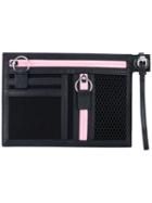 Kenzo - Clutch Bag - Women - Cotton/leather/polyester/polyurethane - One Size, Black, Cotton/leather/polyester/polyurethane
