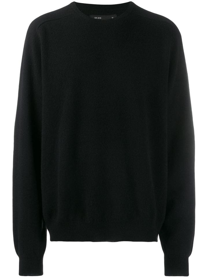 Frenckenberger Boyfriend Sweatshirt - Black