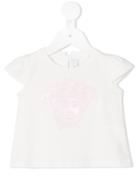 Young Versace - Medusa T-shirt - Kids - Cotton/spandex/elastane - 12 Mth, Nude/neutrals