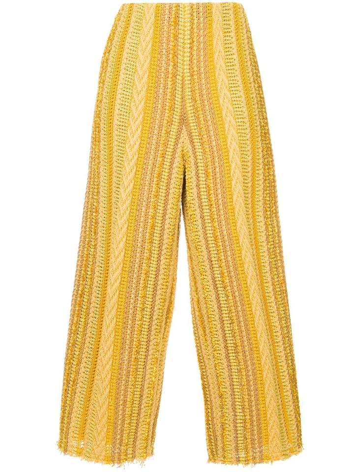 Coohem Tweed Culottes - Yellow