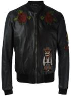 Dolce & Gabbana Western Patch Bomber Jacket