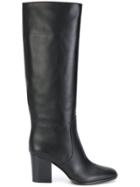 Sergio Rossi Knee-length Heeled Boots - Black