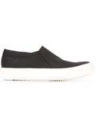 Rick Owens Drkshdw Classic Slip-on Sneakers - Black