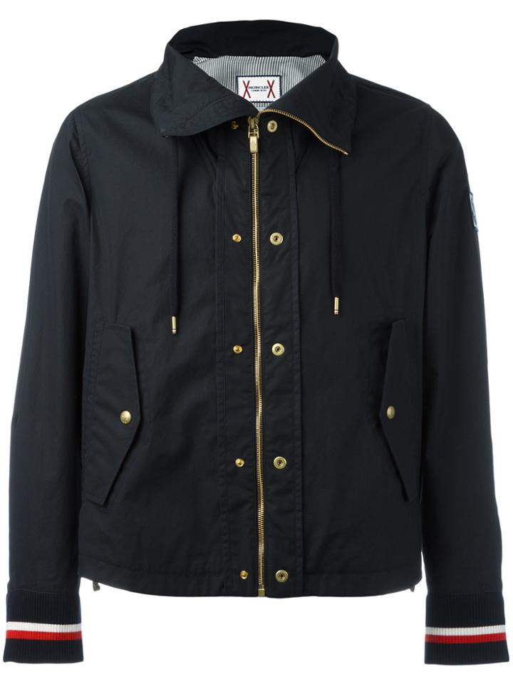 Moncler Gamme Bleu Buttoned Jacket - Blue
