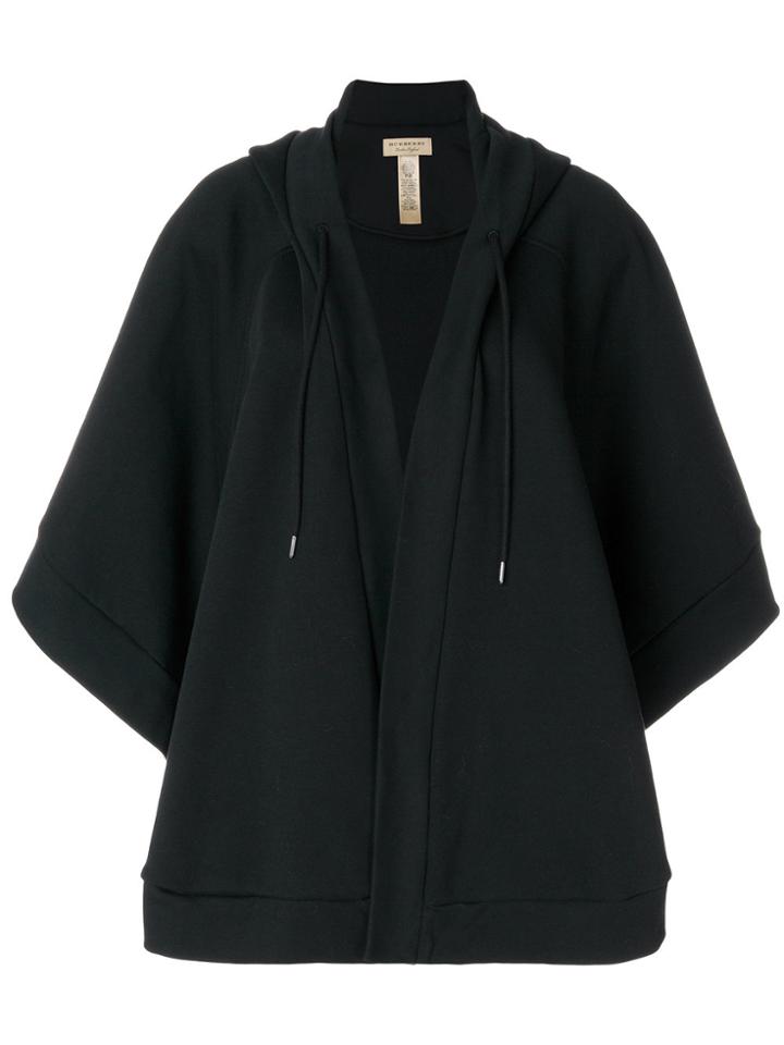 Burberry Hooded Cape - Black