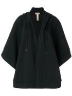 Burberry Hooded Cape - Black
