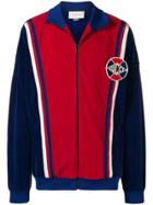 Gucci Panelled Track Jacket - Blue