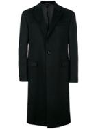 Corneliani Single Breasted Coat - Black