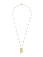 Northskull Rose Charm Necklace - Gold