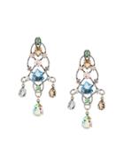 Lanvin Crystal Drop Earrings