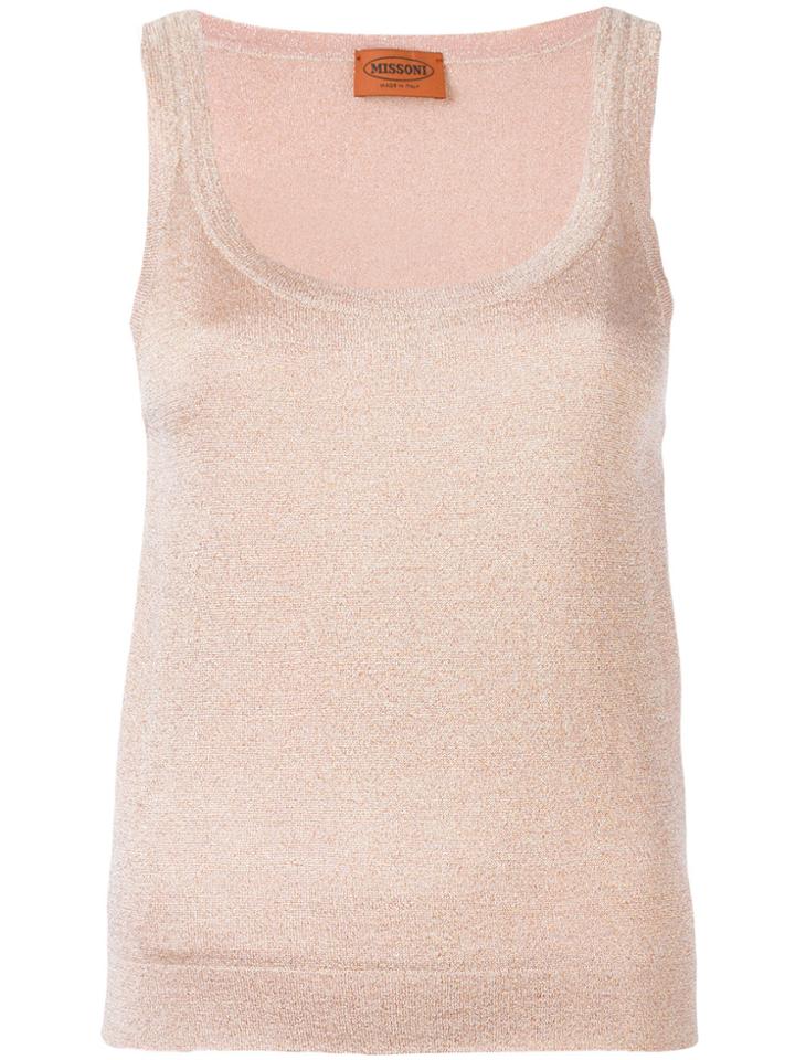 Missoni Glittery Tank - Pink & Purple