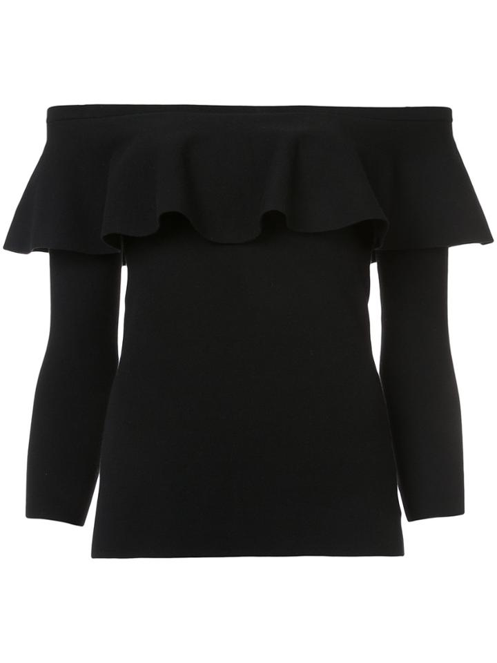 Michael Kors Off Shoulder Top - Black