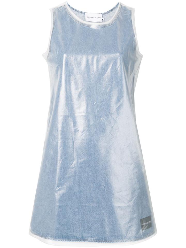 Calvin Klein Jeans Sleevless Dress - Blue