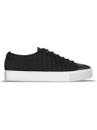 Myswear Vyner Sneakers, Men's, Size: 45, Black, Crocodile Leather/leather/rubber