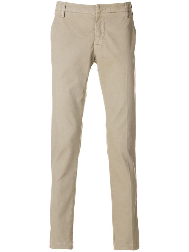 Entre Amis Straight-leg Trousers - Nude & Neutrals