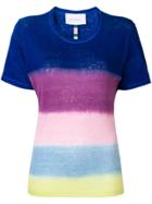 Mira Mikati Stripped T-shirt - Blue