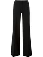 Michael Michael Kors Wide Leg Trousers, Women's, Size: 0, Black, Polyester/spandex/elastane