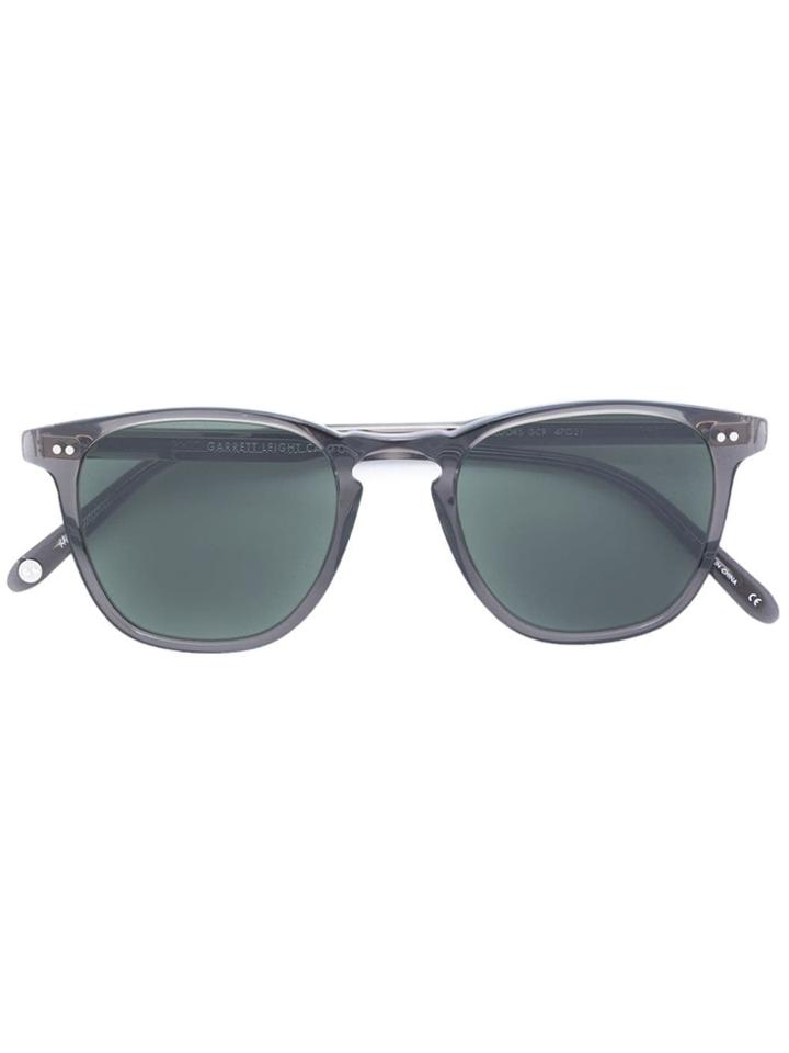 Garrett Leight Square Shaped Sunglasses - Green