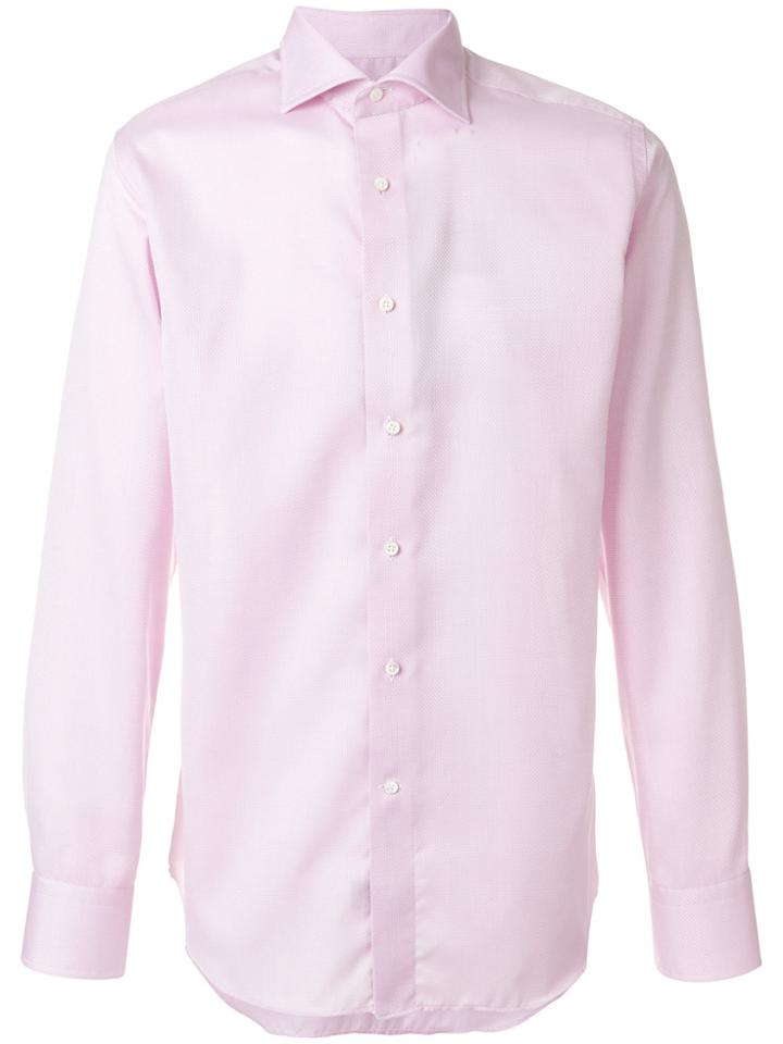 Canali Impeccable Shirt - Pink & Purple
