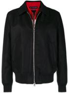 Alexander Mcqueen Zipped Shirt Jacket - Black