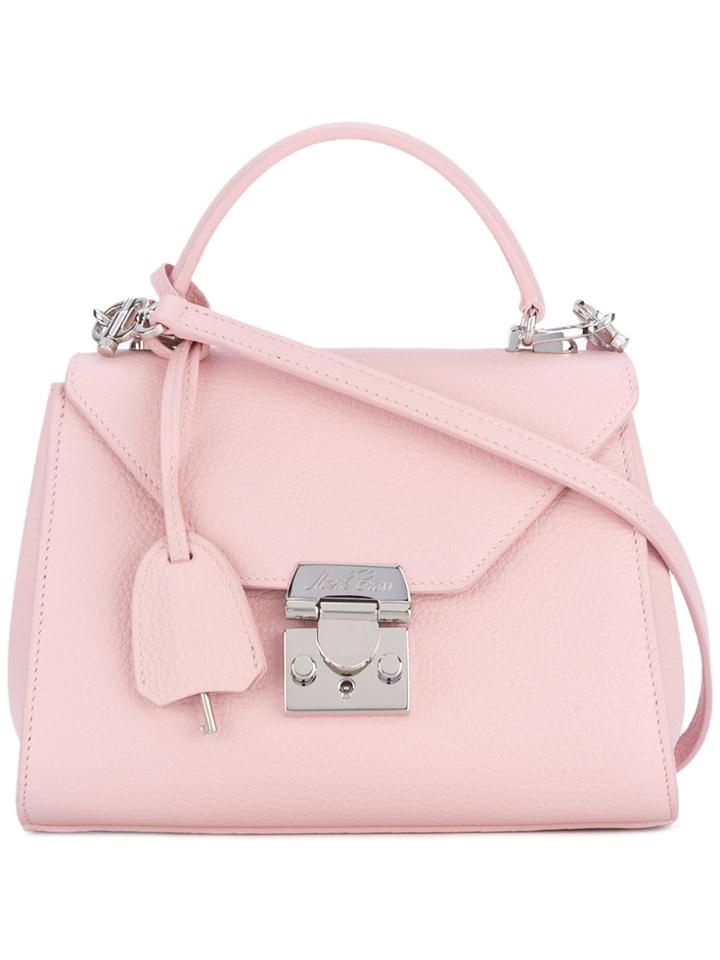 Mark Cross Hadley Small Flap - Pink & Purple