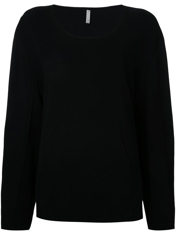 Boboutic - Panelled Sweatshirt - Women - Cotton/polyamide - S, Black, Cotton/polyamide