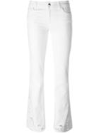 The Seafarer Flared Jeans, Women's, Size: 26, White, Cotton/polyester/spandex/elastane