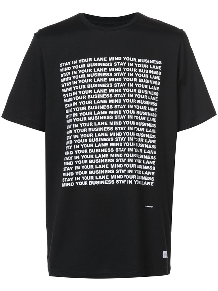 Stampd Verse T-shirt - Black