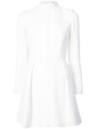 Emilia Wickstead Jessie Trellis Mini Dress - White