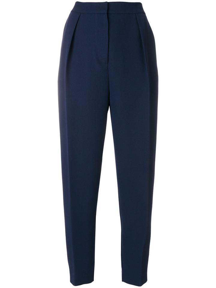 Roksanda High Waisted Tailored Trousers - Blue