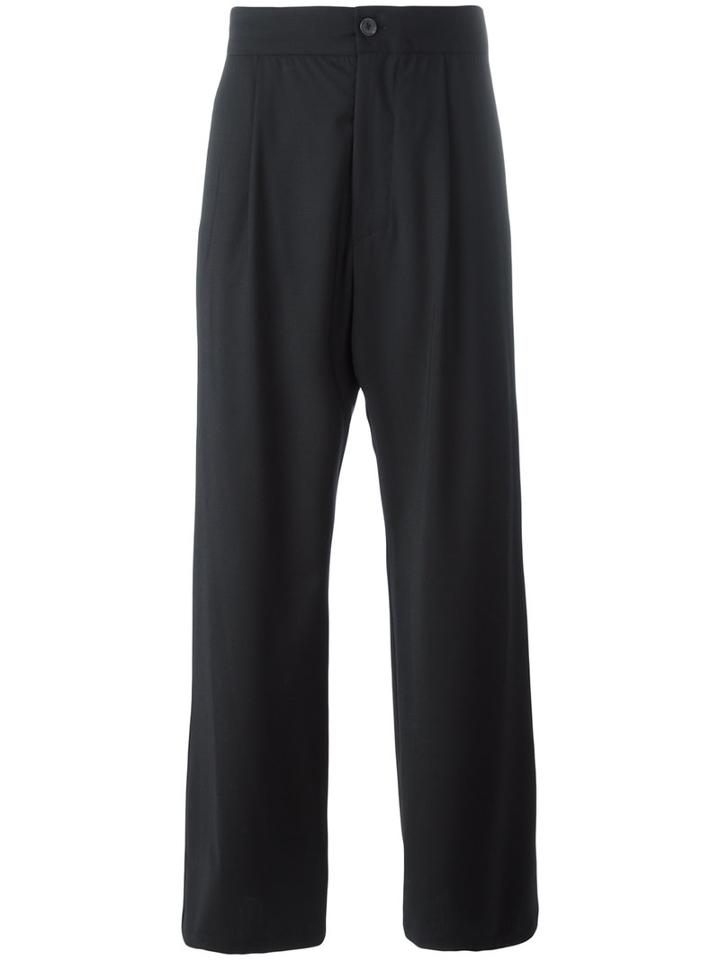 Odeur Oversized Pants, Adult Unisex, Size: Small, Black, Wool/lyocell