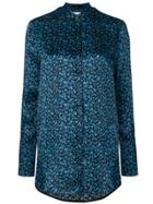 Victoria Victoria Beckham Dead Ditsy Floral Shirt - Blue