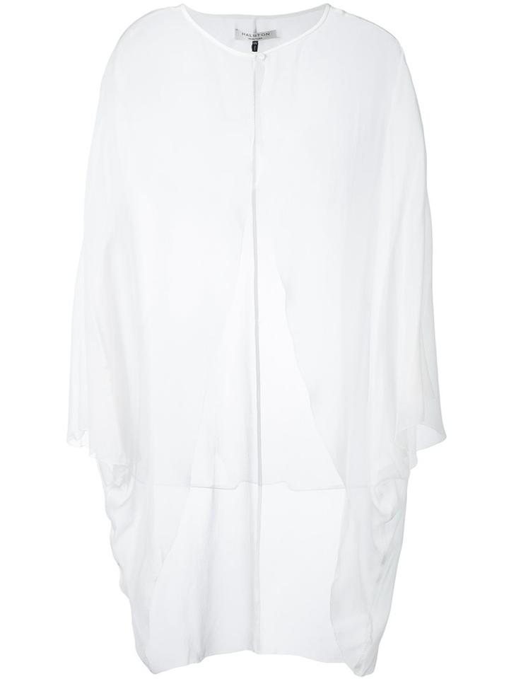 Halston Heritage Sheer Evening Jacket