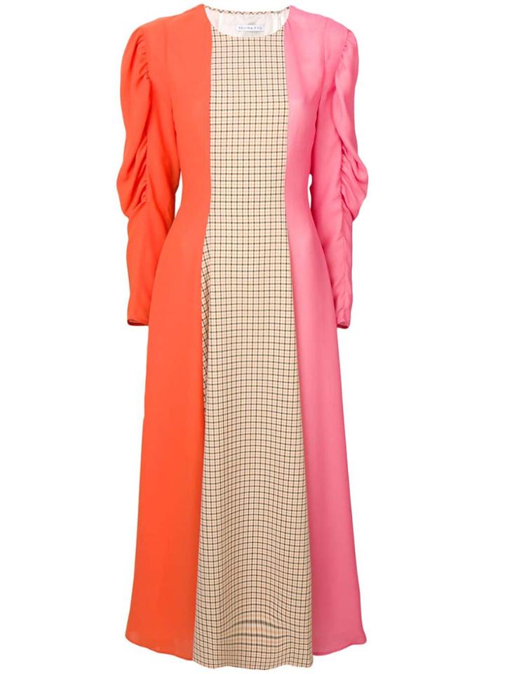 Rejina Pyo Renee Colour Block Dress - Orange