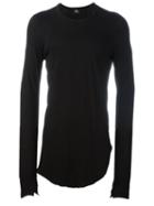 Lost & Found Ria Dunn Insert Back T-shirt, Men's, Size: Large, Black, Cotton/cashmere