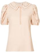 Chloé Peter Pan Collar Blouse - Neutrals