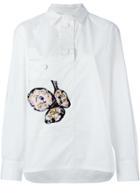 Marni Floral Emboirdered Shirt - White