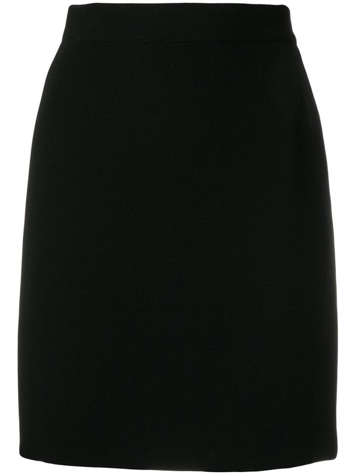 Dolce & Gabbana Vintage Fitted Skirt - Black