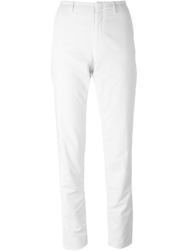 Lanvin Vintage Straight Leg Trousers - White