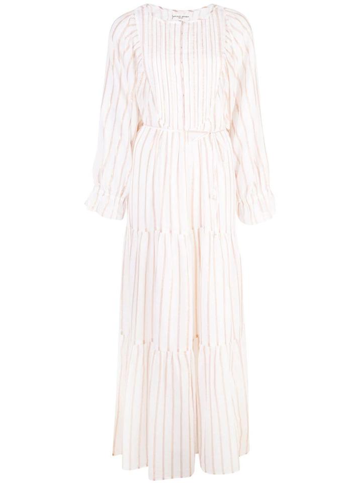 Apiece Apart Francesca Tiered Dress - White