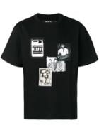 Misbhv Printed Patch T-shirt - Black