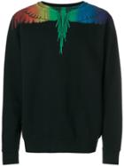 Marcelo Burlon County Of Milan Rainbow Wings Sweatshirt - Black