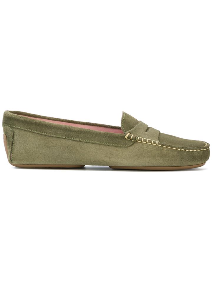 Pretty Ballerinas Josephine Loafers - Green