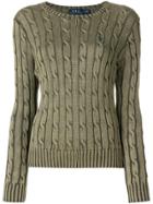 Polo Ralph Lauren Twist Knit Jumper - Green