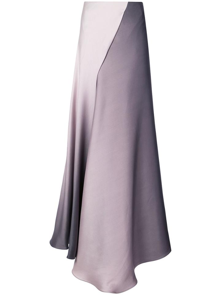 Rubin Singer Flared Maxi Skirt - Pink & Purple