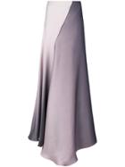 Rubin Singer Flared Maxi Skirt - Pink & Purple