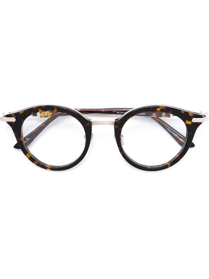 Frency & Mercury 'the Chime' Glasses, Brown, Acetate/titanium