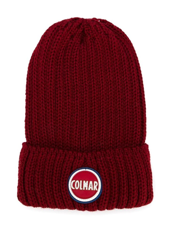 Colmar Logo Patch Beanie, Boy's, Red